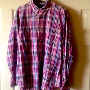 Used XL custom fit polo by Ralph Lauren button down.